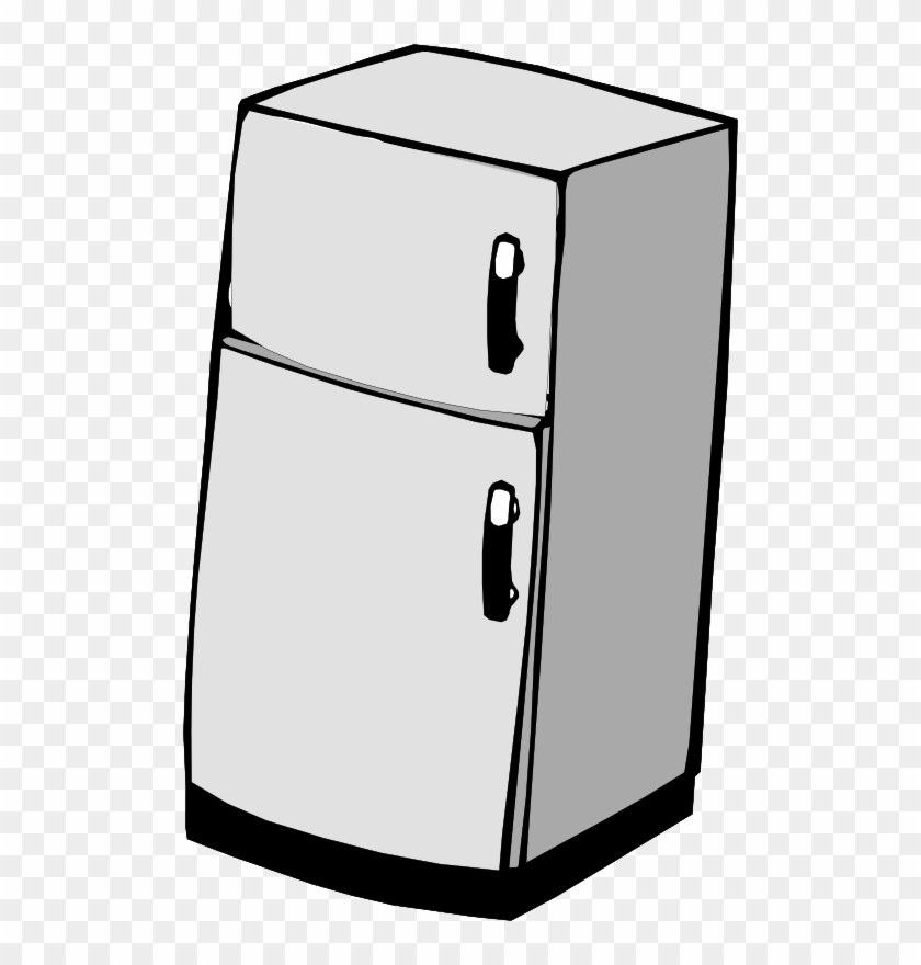 Clipart Refrigerator - Freezer Clipart #1200045