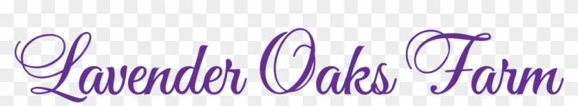 Cropped Lavender Oaks Farm Logo Final Logo In Color - Calligraphy #1200104