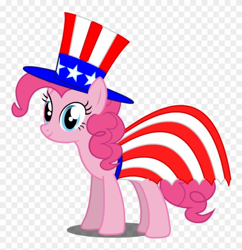 Pinkie American Flag Outfit By Sersys - Cartoon #1200113