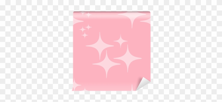 Fototapet Pink Star Repeat Pattern Vector • Pixers® - Wallet #1200133