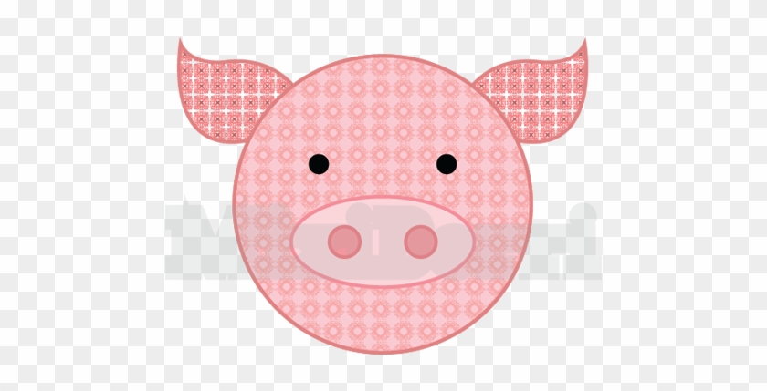 Applique Template Cute Pig - Patterns Pig #1200165