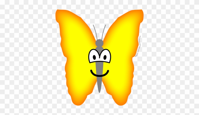 Butterfly Emoticon - Butterfly Emoticon #1200236