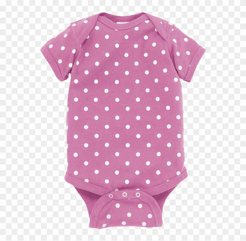 Infant Lap Shoulder Creeper - Polka Dot #1200274