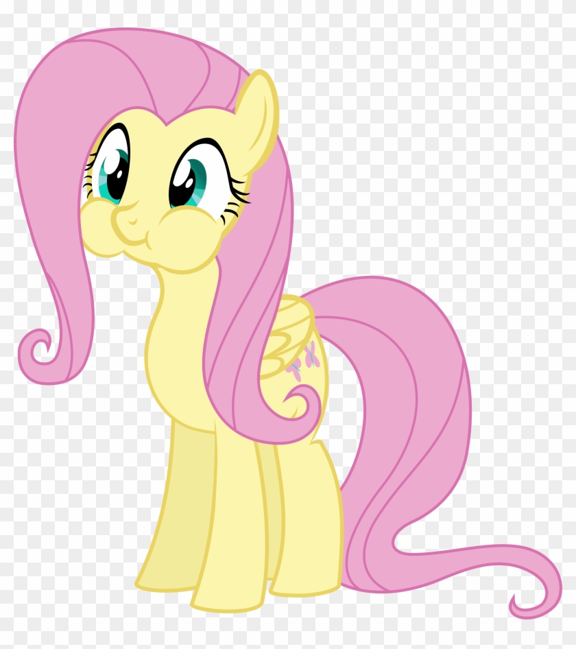 Pinkie Pie Fluttershy Twilight Sparkle Rarity Rainbow - Fluttershy Holding Breath #1200298