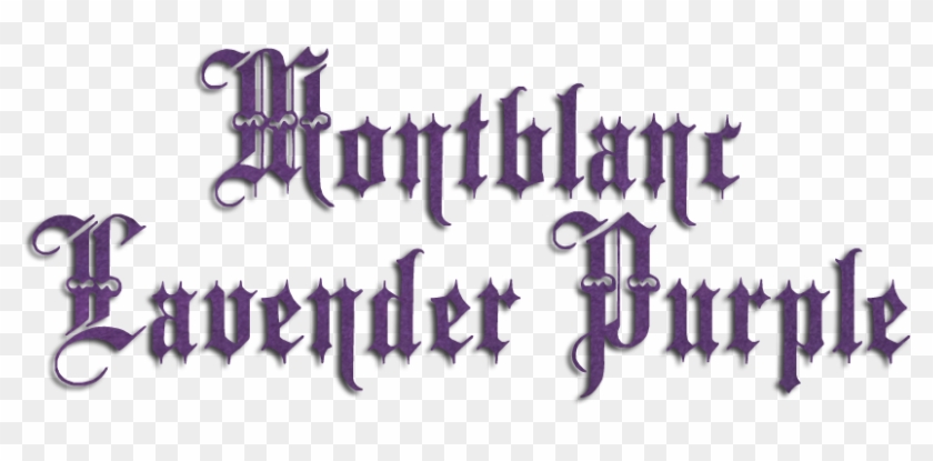 Montblanc Lavender Purple Nazwa W=65 - Lavender #1200316