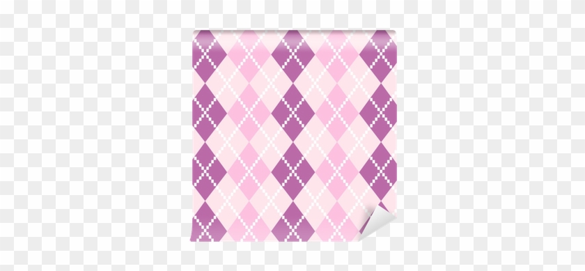Seamless Argyle Pattern In Pastel Colors Wallpaper - Valentine's Day #1200330