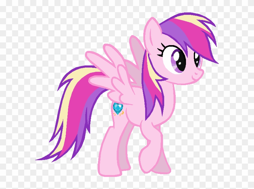 My Little Pony Clipart Diamond Dash - My Little Pony Rainbow Dash Princess #1200379