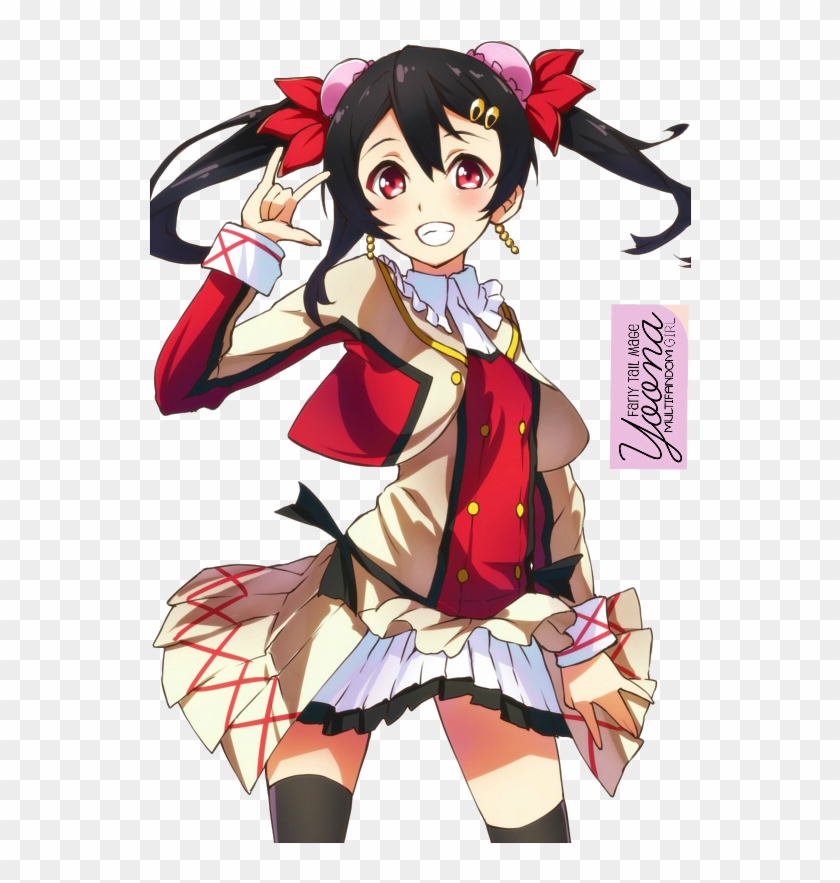 Nico Yazawa Render By Yoonafandom - Anime Love Live Nico Yazawa #1200402