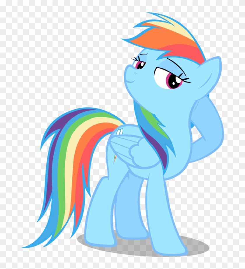 Rainbow Dash By Glaive-silver - Pony Friendship Is Magic Rainbow #1200436