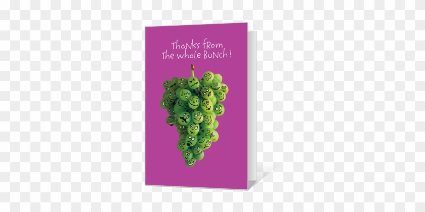 Thanks From The Bunch Printable - Grape #1200493