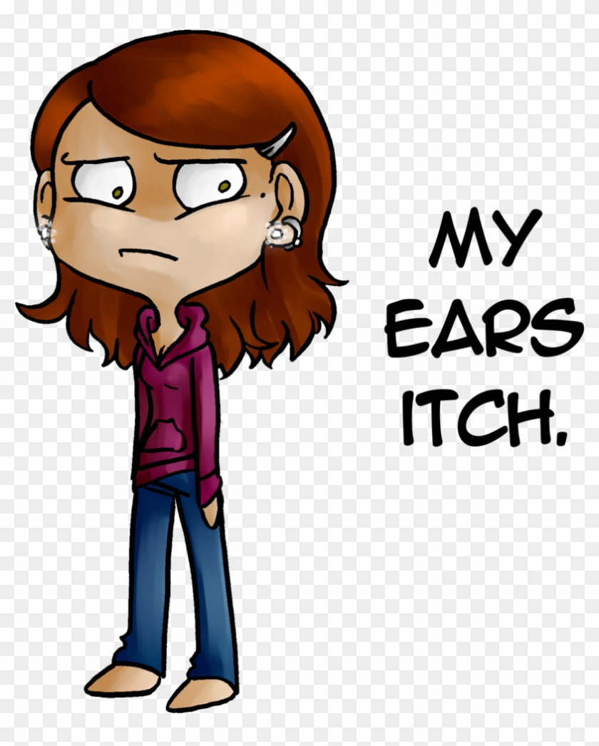 My Ears Itch Dangit By Ratopiangirl My Ears Itch Dangit - Cartoon #1200622