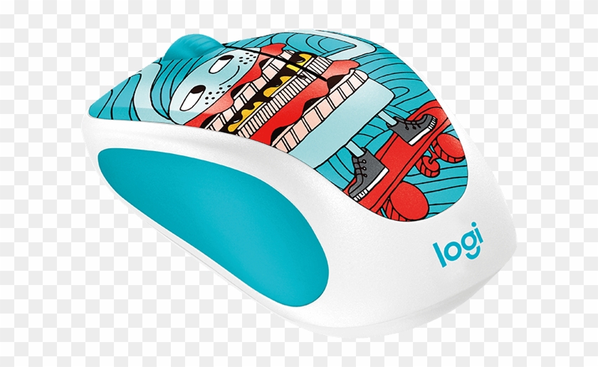 Wireless Mouse M238 Skateburger - Logitech 910-005028 Mouse #1200764