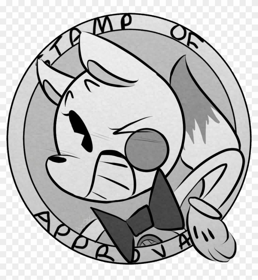 I Made A Transparent Funtime Foxy Stamp Of Approval,, - Postage Stamp #1200785