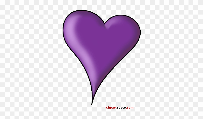 Heart In Purple Color #1200800