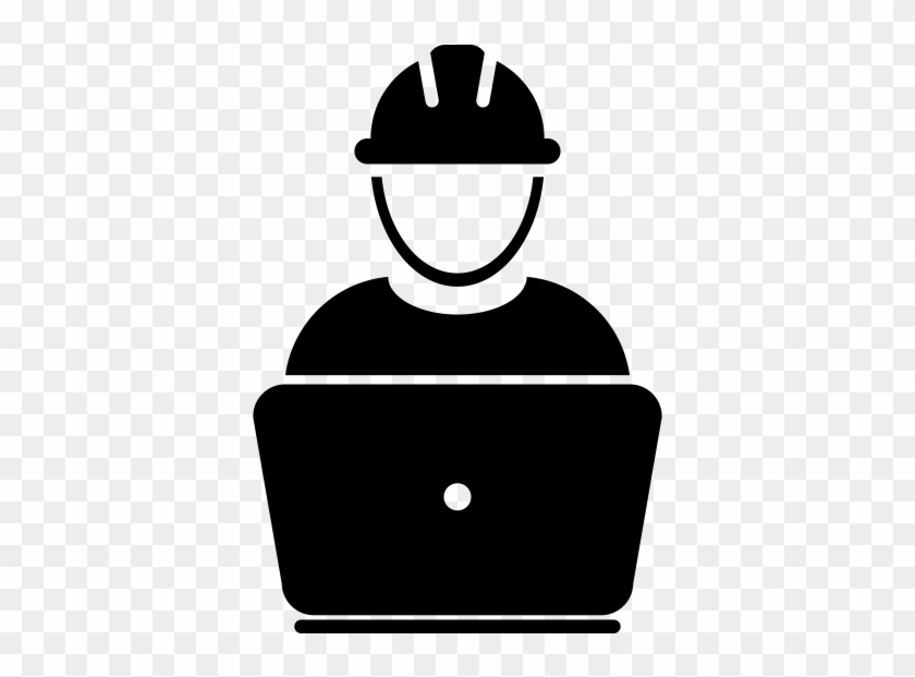 Architect Rubber Stamp - Construction Worker Icon Png #1200804