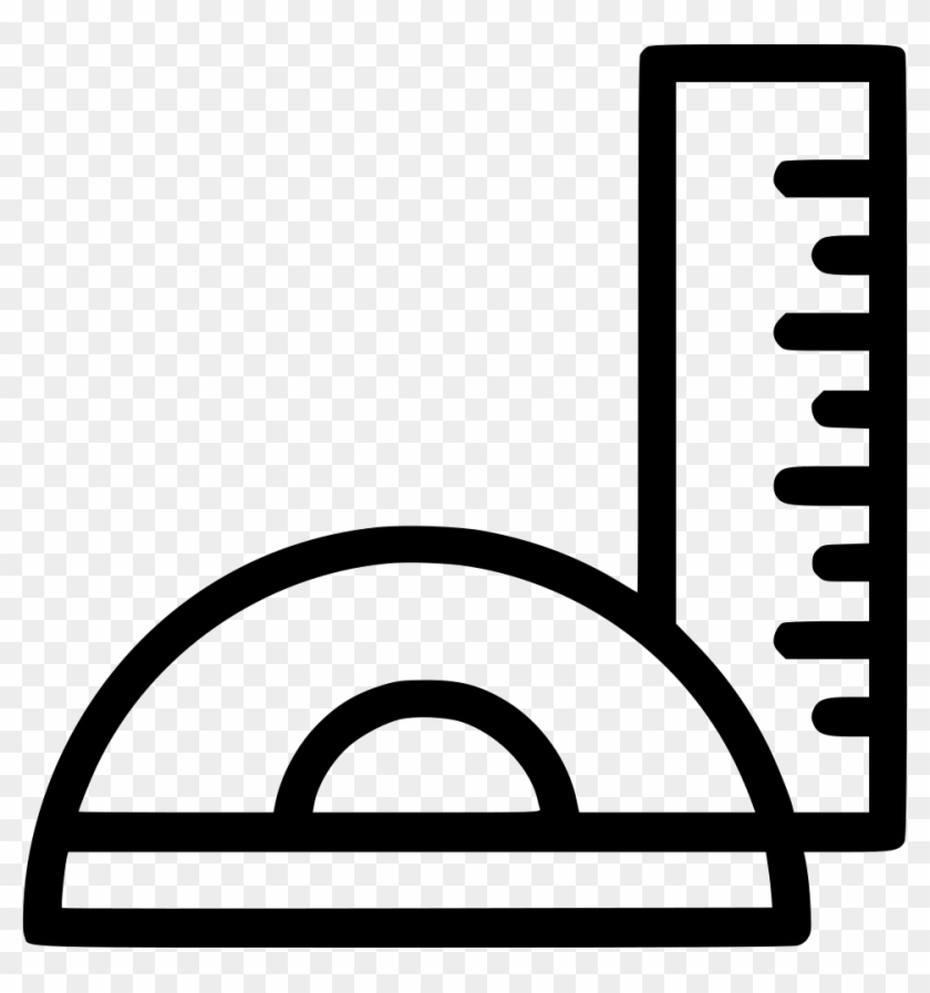 Ruler Scale Protractor Geometry Angle Draw Measure - Scalable Vector Graphics #1200881