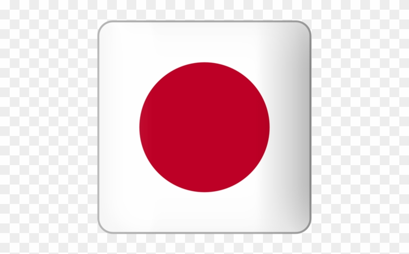 Japan Flag Buttons And Icons - Japan Square Icon #1200888