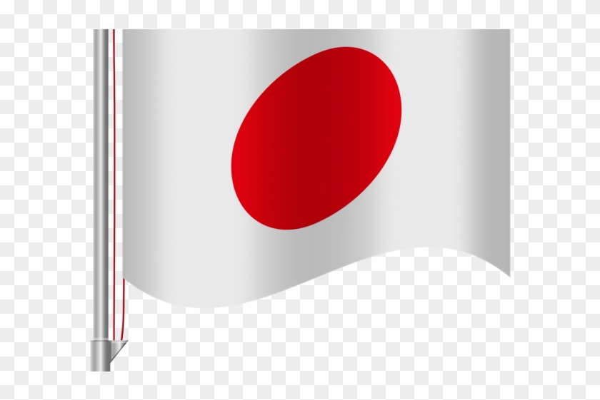 Japan Flag Clipart - Circle #1200898