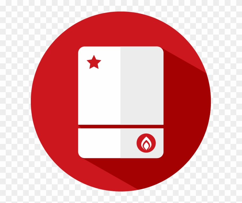 New Boiler Installation - Contact Icon Png Red #1200907