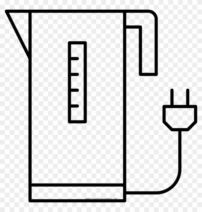 Electric Water Boiler Coloring Page - Boiler Para Colorear #1200910