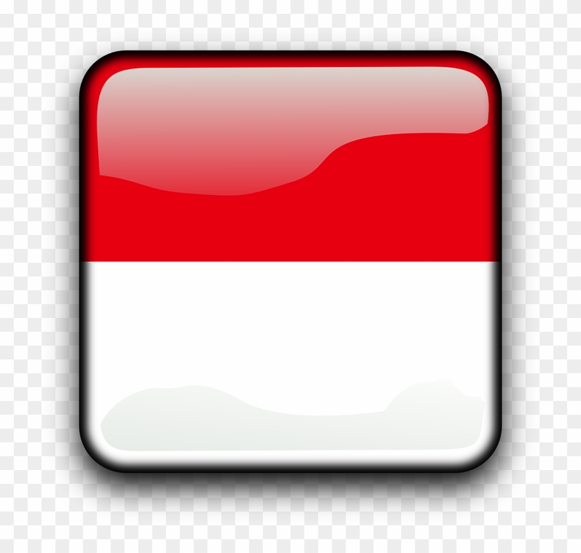 Pin Clipart Dansk Flag - Indonesia Flag Square #1200943