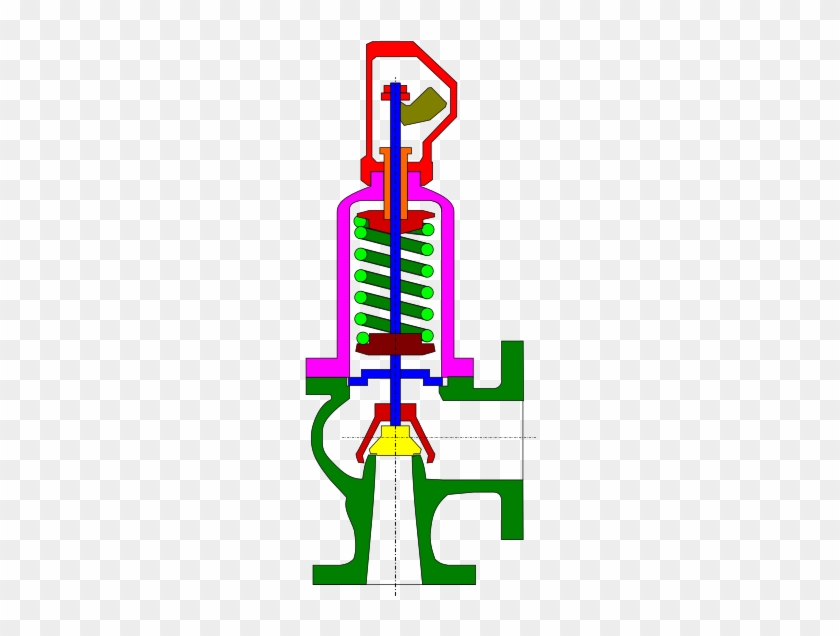 Steam Generator - Federbelastetes Sicherheitsventil #1200976