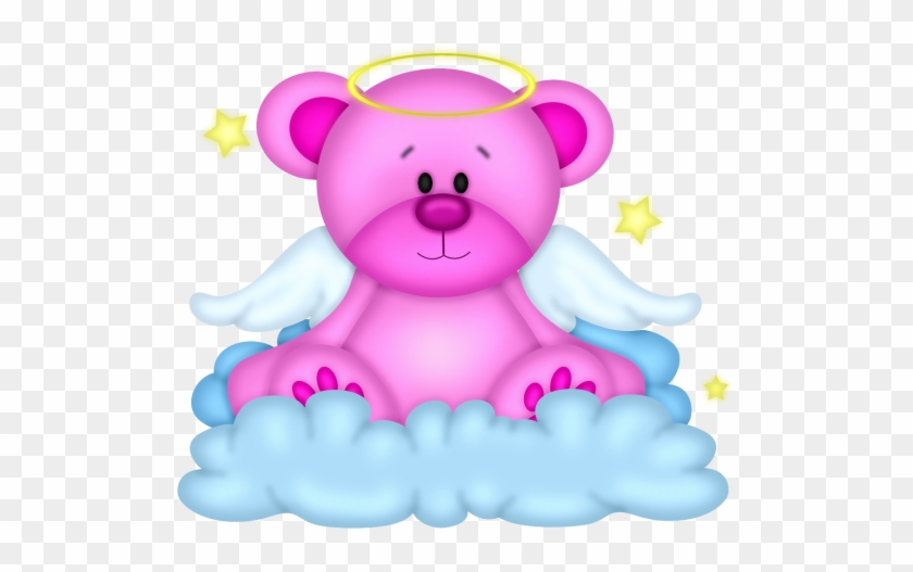 Teddy Bear Clipart Angel - Angel Teddy Bear Clip Art #1200998