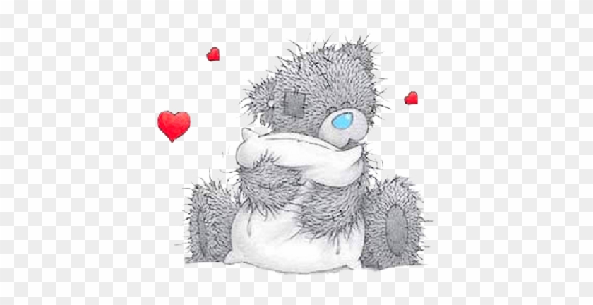 Teddy Bear Clipart Gray - Miss You Teddy Bear Gif #1201025