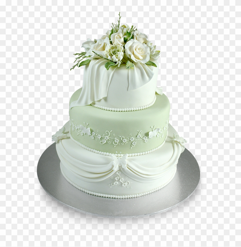 8-1121 - Jpeg - Wedding Cake Png #1201087