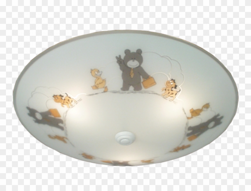 Aneta Belysning Teddy Plafond Vit 42 Cm - Plafond Aneta Teddy #1201121
