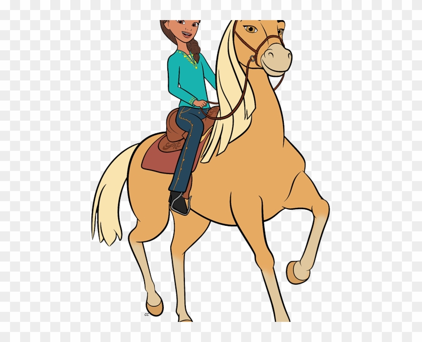 Lucky And Spirit Spirit Riding Free Clip Art Cartoon - Spirit Riding Free Birthday Party #1201237