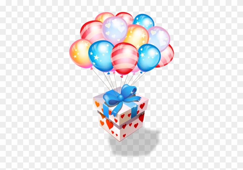 Birthday Cake Caricature Balloon Clip Art - Happy Birthday Balloons #1201268