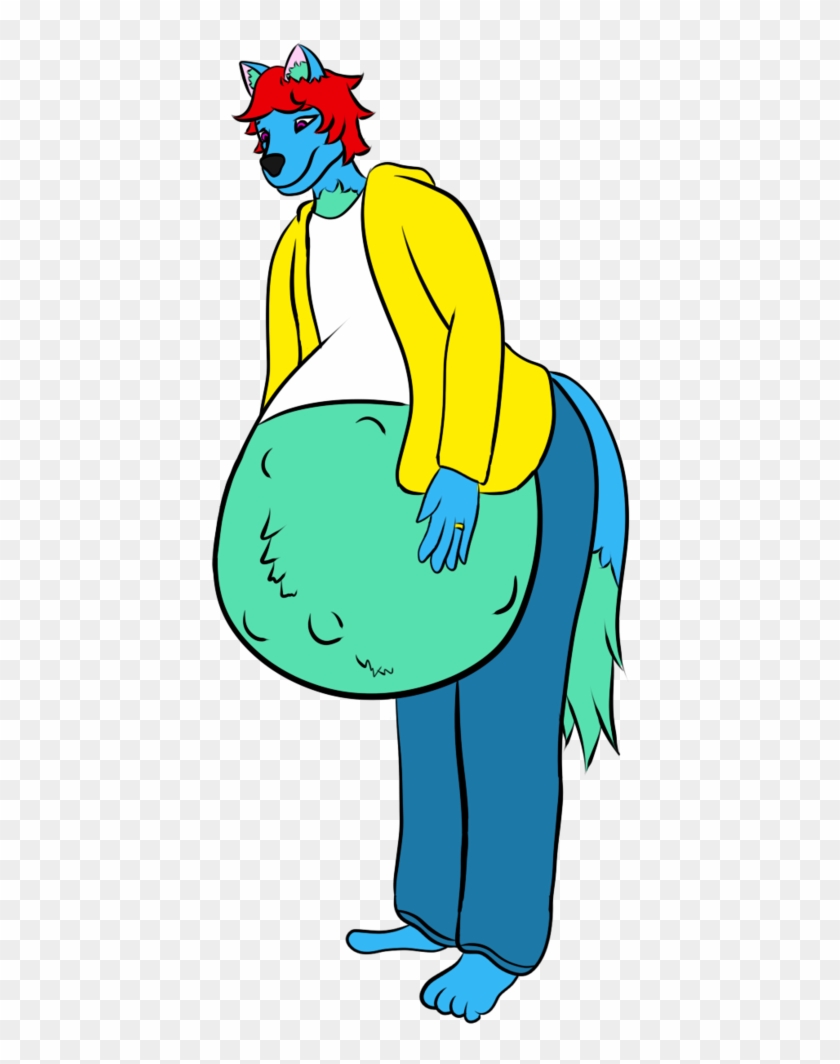 Weighty Belly By Daebelly - Cartoon #1201380