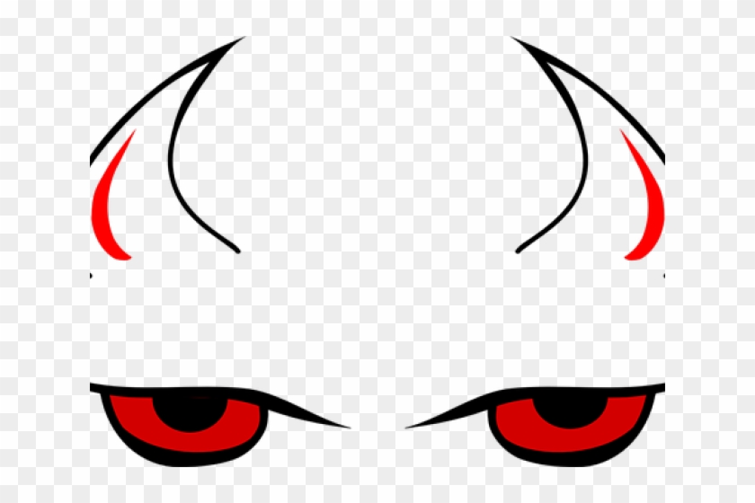 Horns Clipart Evil Eye - Devil Horns Clip Art #1201403