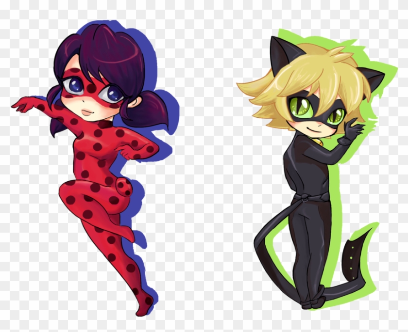 Adrien Agreste Marinette Dupain-cheng Drawing Chibi - Miraculous Chat Noir Chibi #1201487