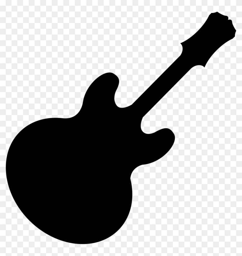 Acoustic Guitar Clipart Svg - Guitarra Icono Png #1201678