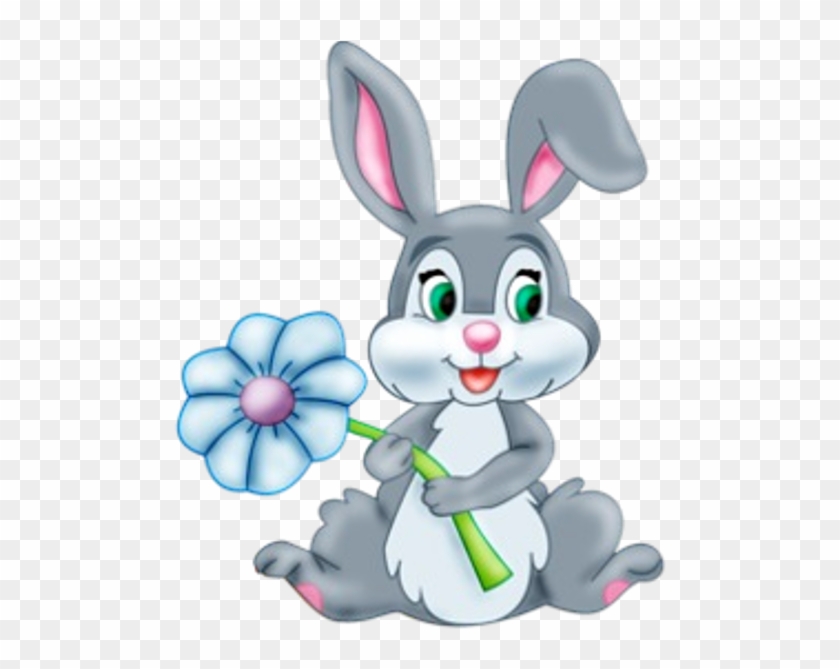 Bunnies Clipart Transparent Background - Cute Cartoon Easter Bunny #1201739