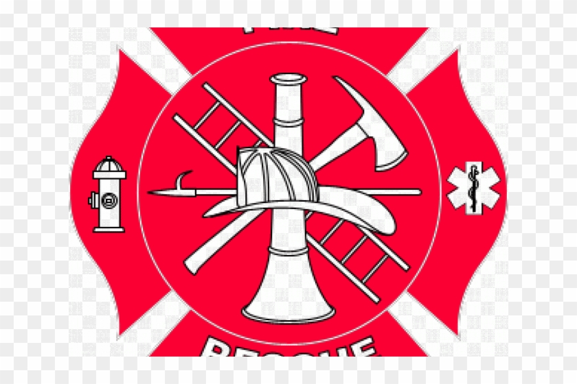 Fire Helmet Clipart - Fire Rescue Logo Vector #1201751