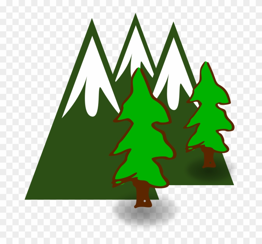 Mountain Clip Art Free For Kids - Mountains Clip Art Png #1201794