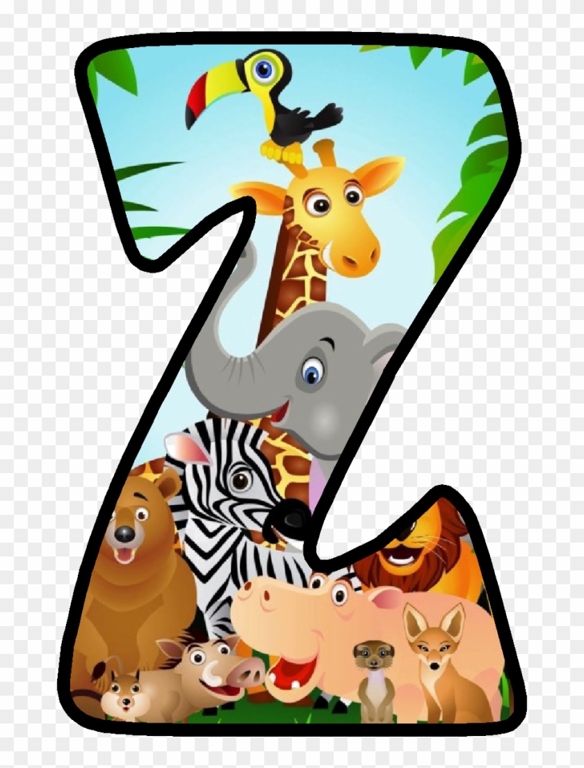 Jungle Safari Transparent Image - Letras Safari Para Imprimir #1201796