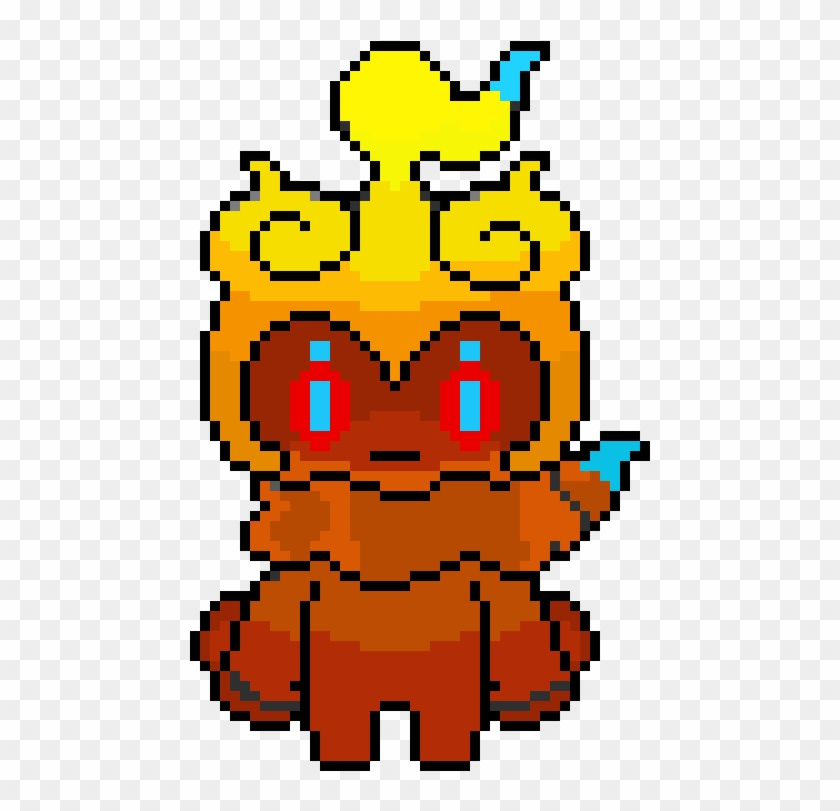 Fire Marshadow - Pixel Art #1201810