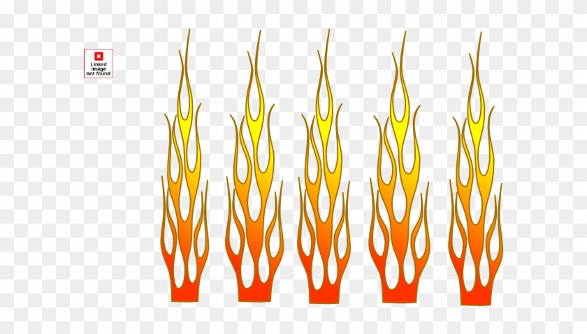 Racing Flame Clip Art At Clker - Flames Race Car #1201819