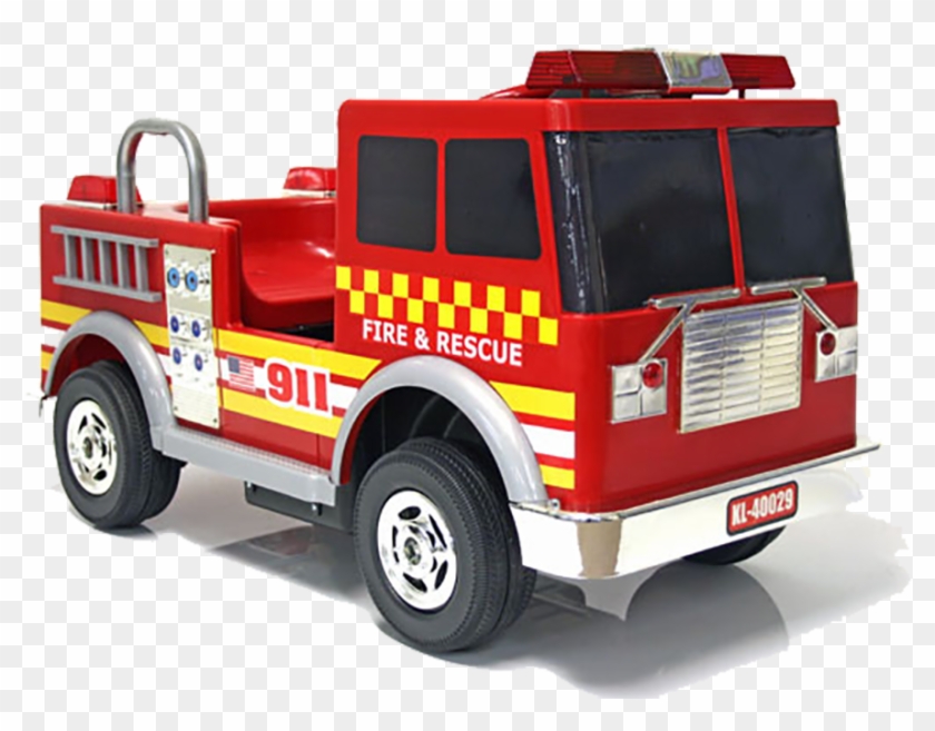 electric fire engine ride on