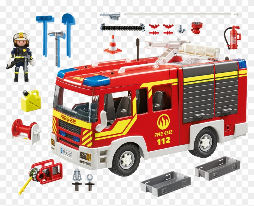 Http - //media - Playmobil - Com/i/playmobil/5363 Product - Playmobil Fire Engine With Lights And Sound 5363 #1201958