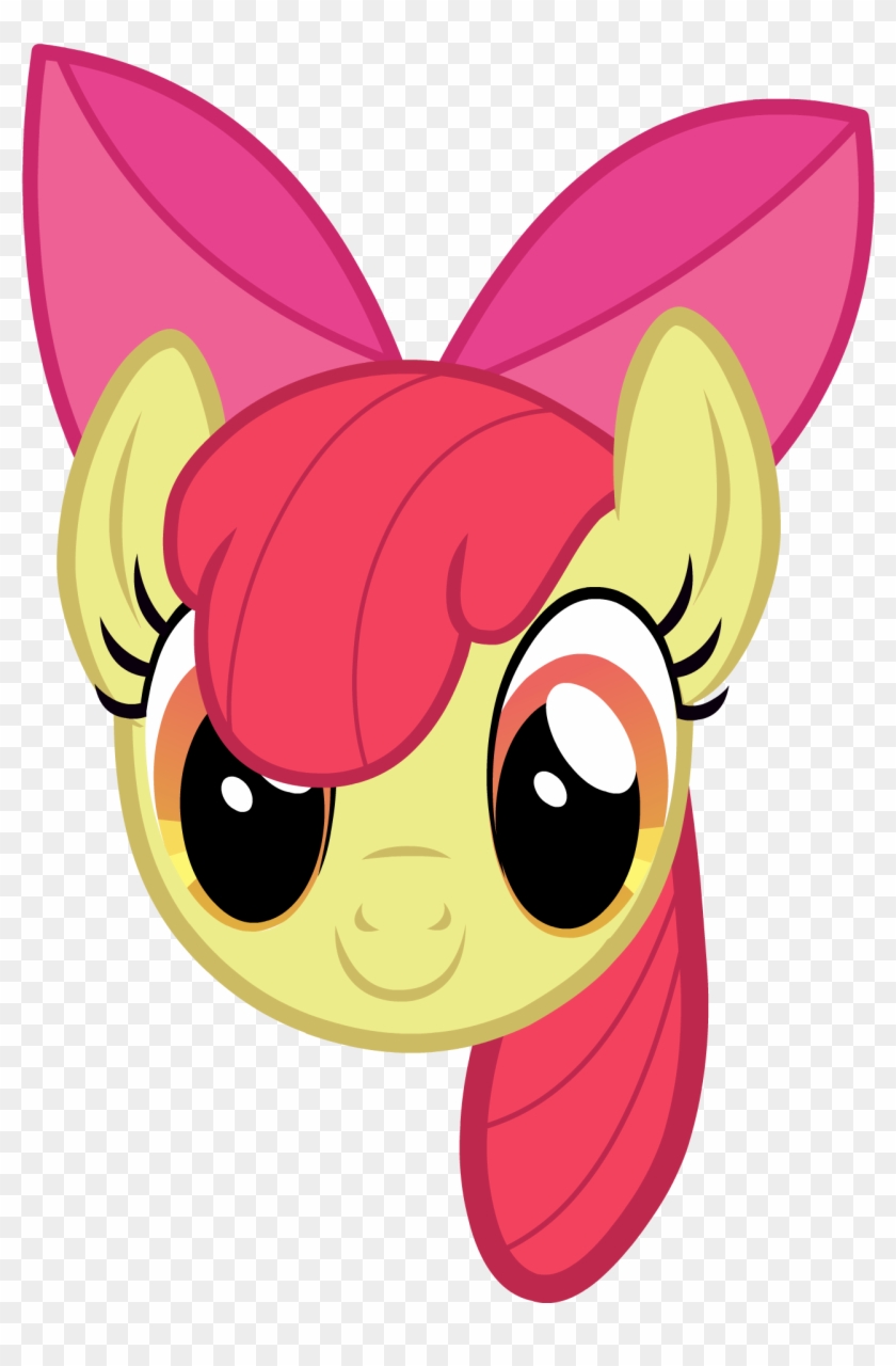 Applebloom Headshot - My Little Pony Head Shots #1202045