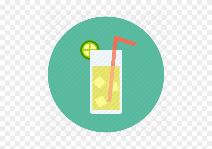 Straw Clipart Ice Lemon Tea - American Utility Company #1202113