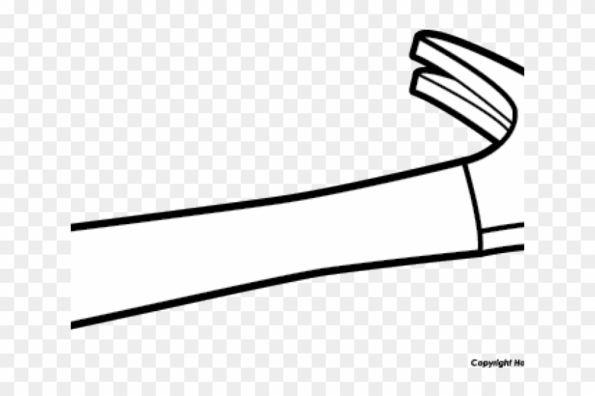 Hammer Clipart Drawing - Black And White Clip Art Hammer #1202324