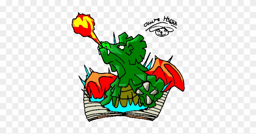 Pictures Of Dragons Breathing Fire - Cartoon Dragon Breathing Fire #1202337