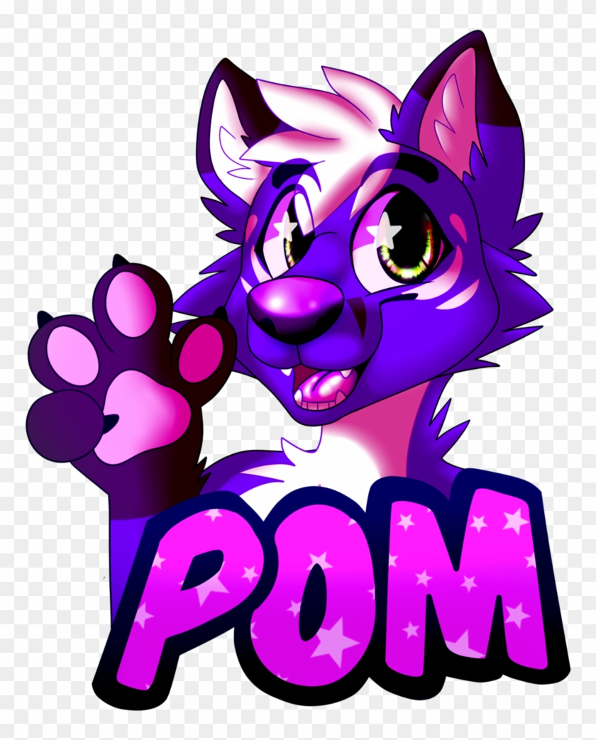 Pom Fursuit Badge By Tigerparadise - Painting #1202378