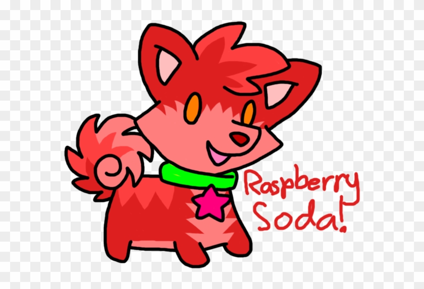 Raspberry Soda-pom By Heartinarosebud - Cartoon #1202380